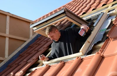 Pose de fenêtres de toit Velux à Chêne-Sec